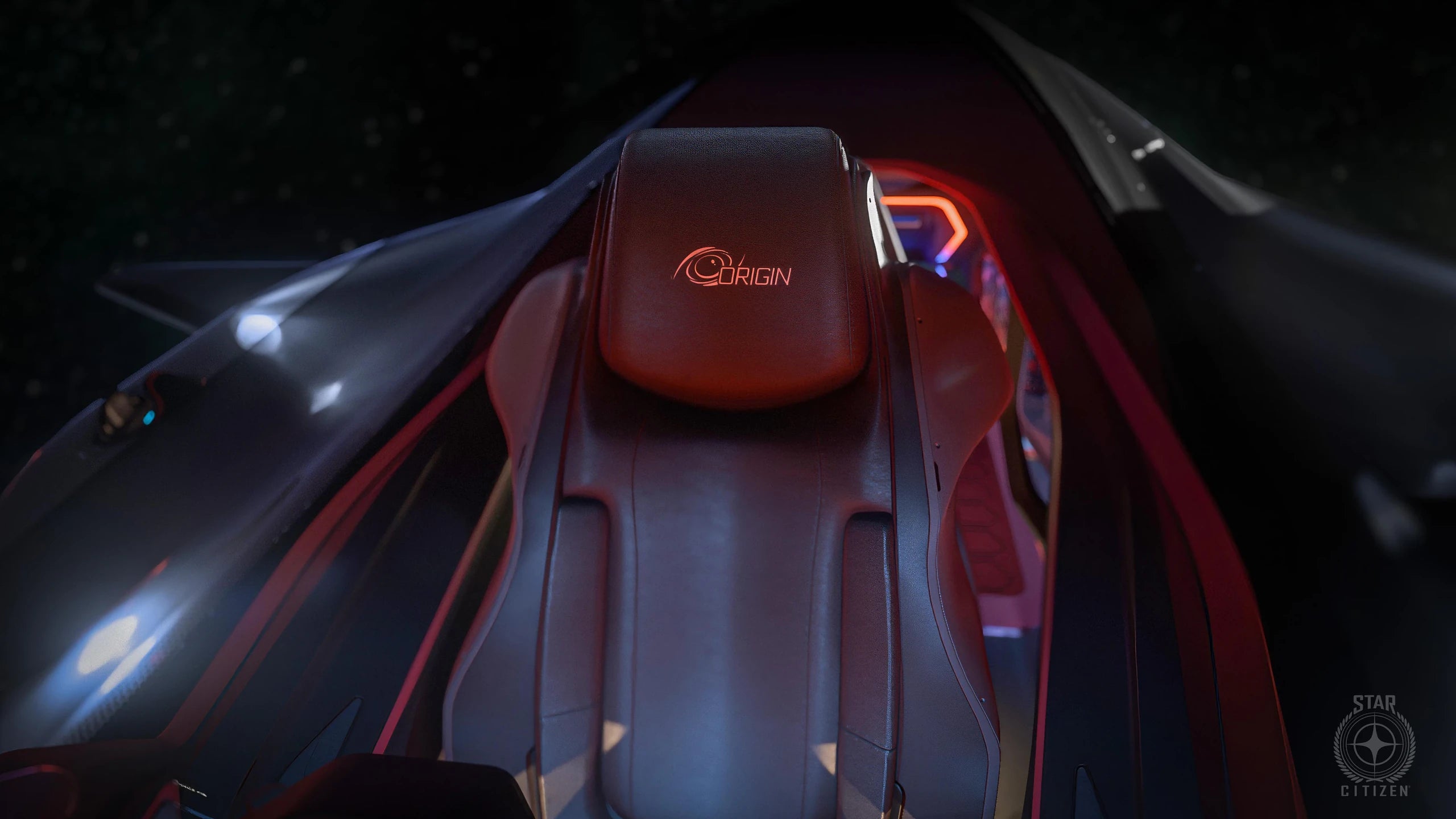M80 cockpit seat closeup