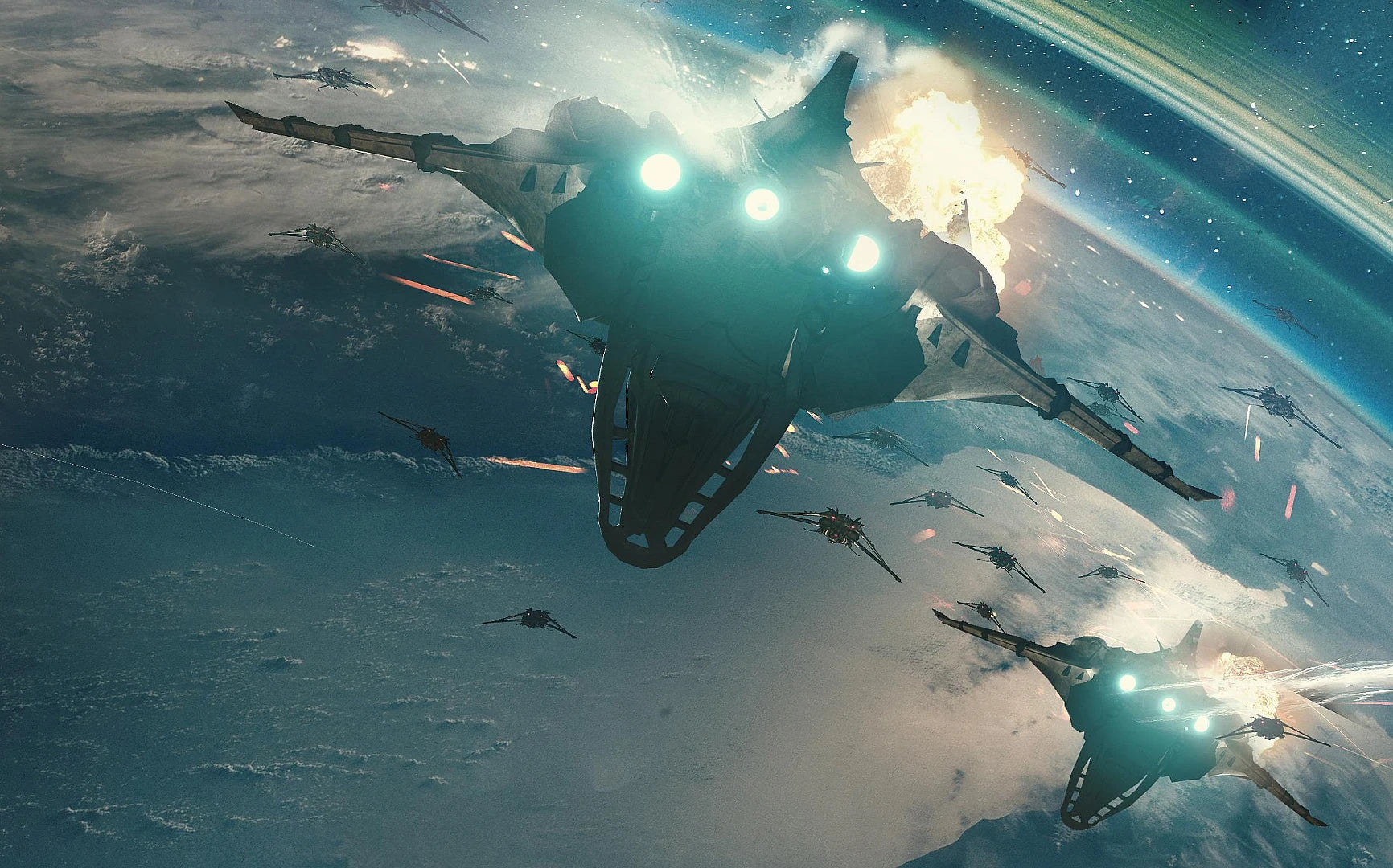 Merchantman - Attacked by Blades - Close Up