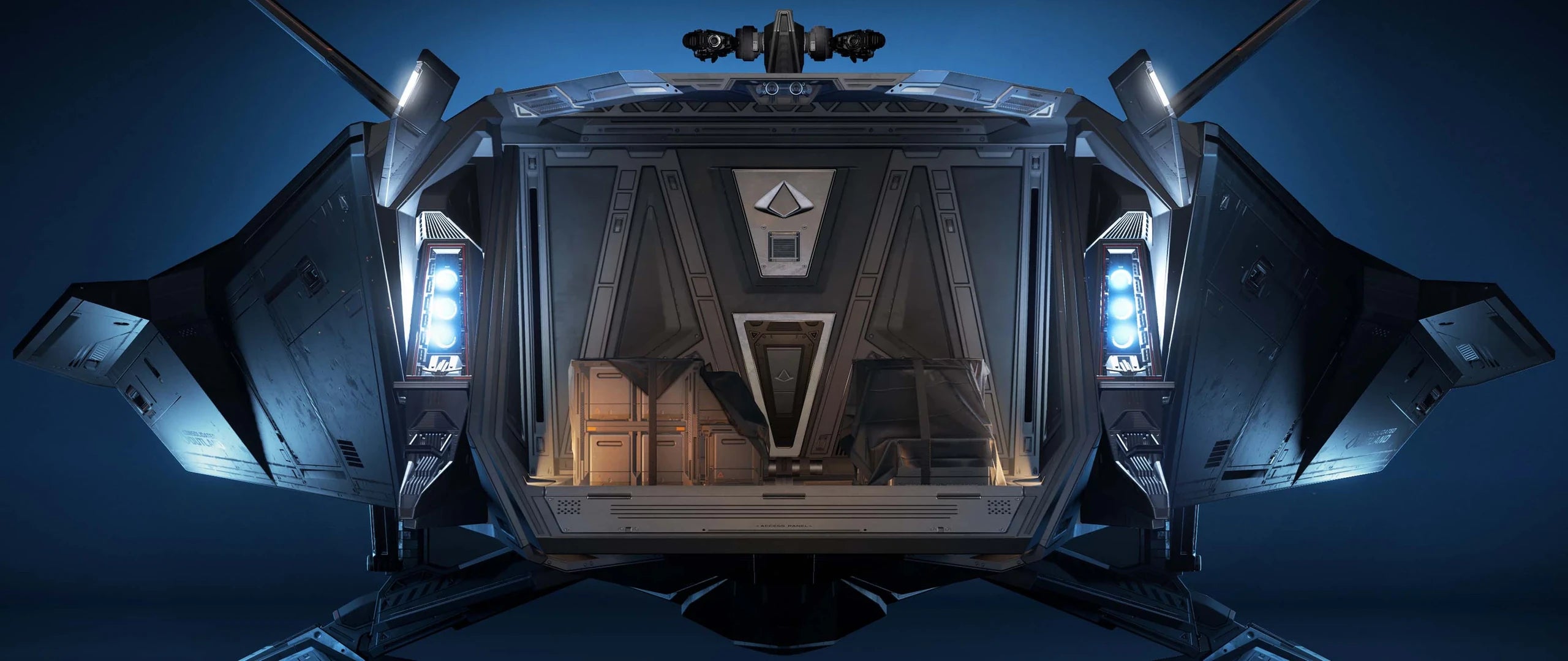 Rear concept art of the Nomad
