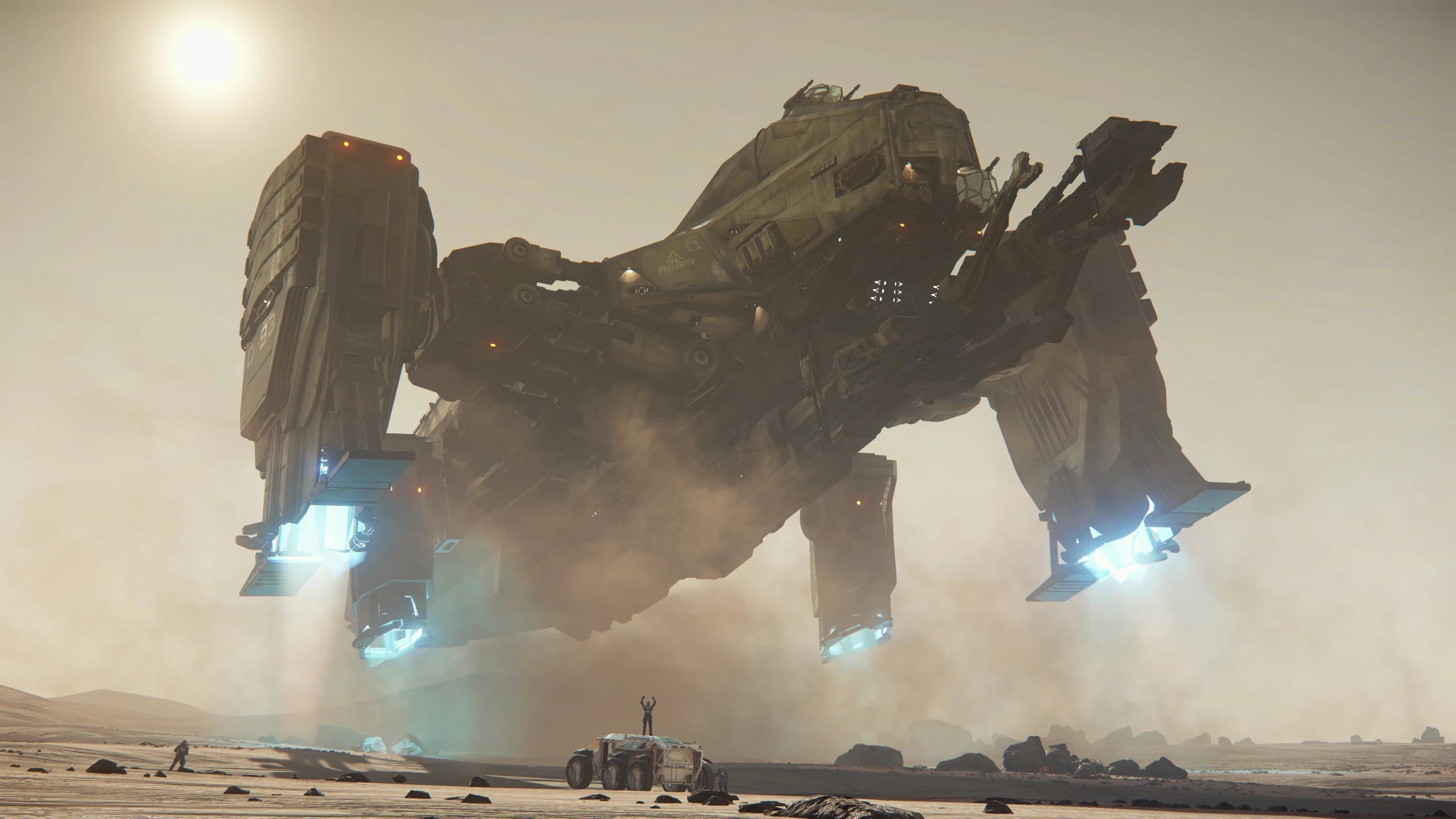 Reclaimer landing wallapaper
