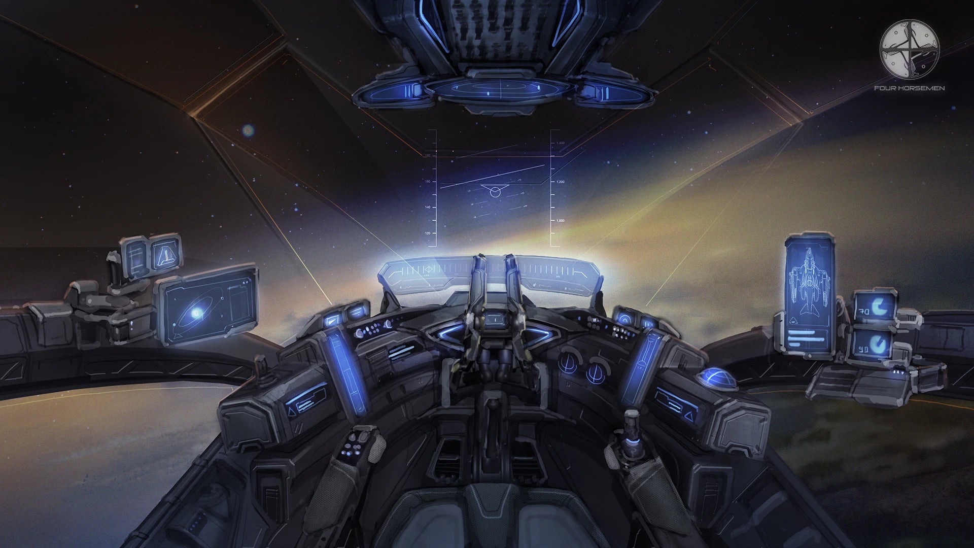Redeemer cockpit Star Citizen