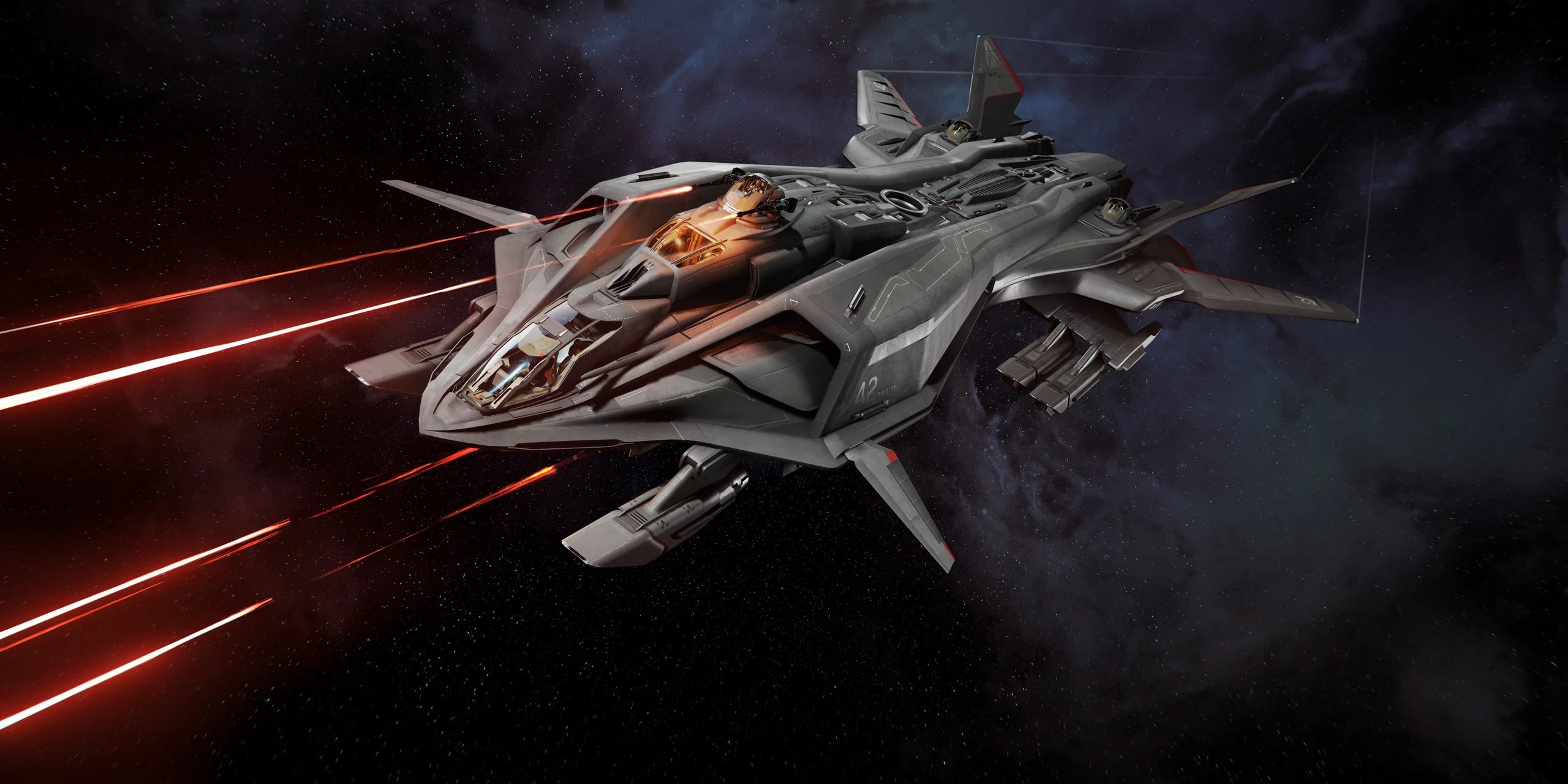 Retaliator Bomber - Retaliator firing forward turrets