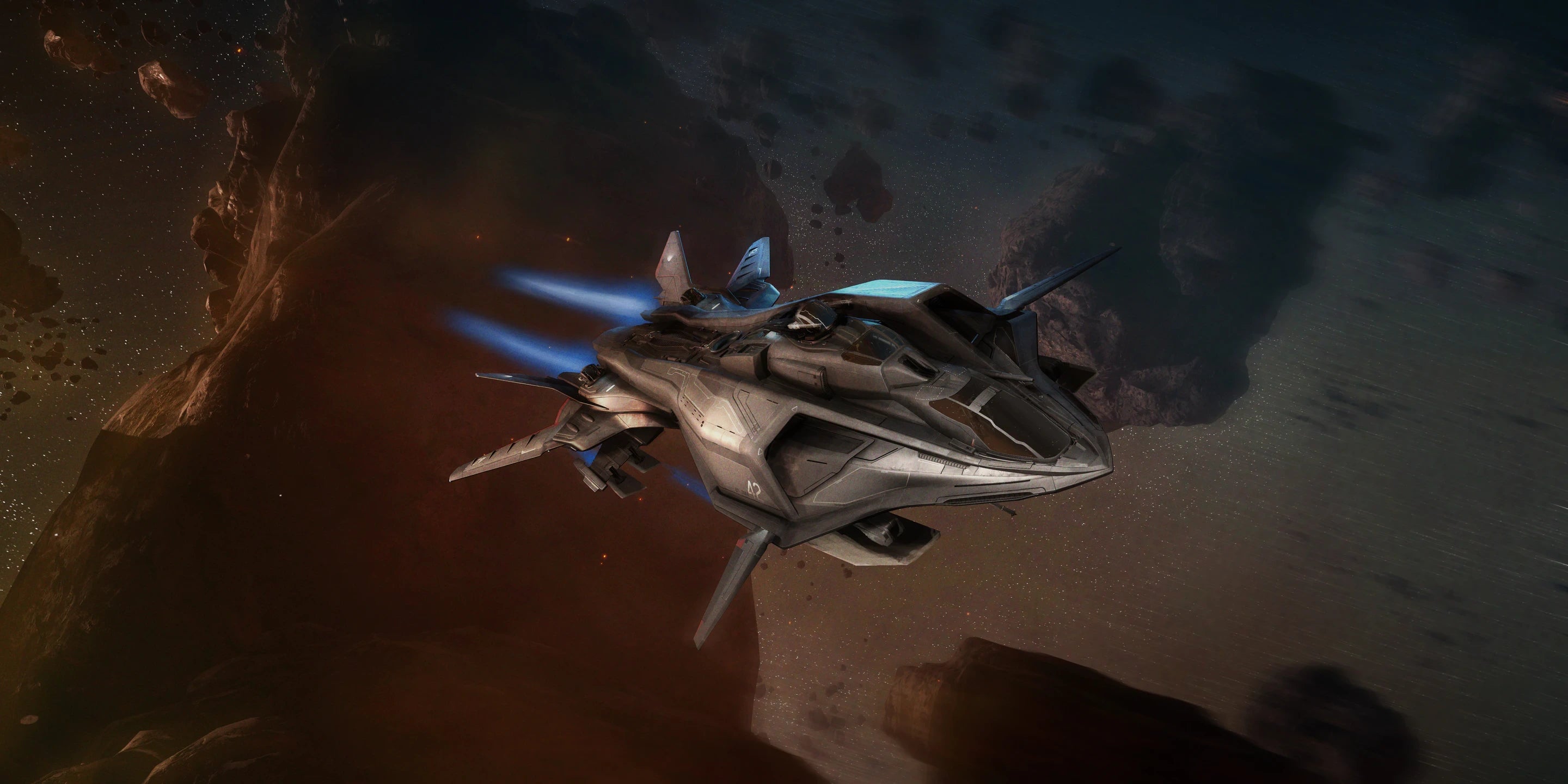 Retaliator Concept art - Flight
