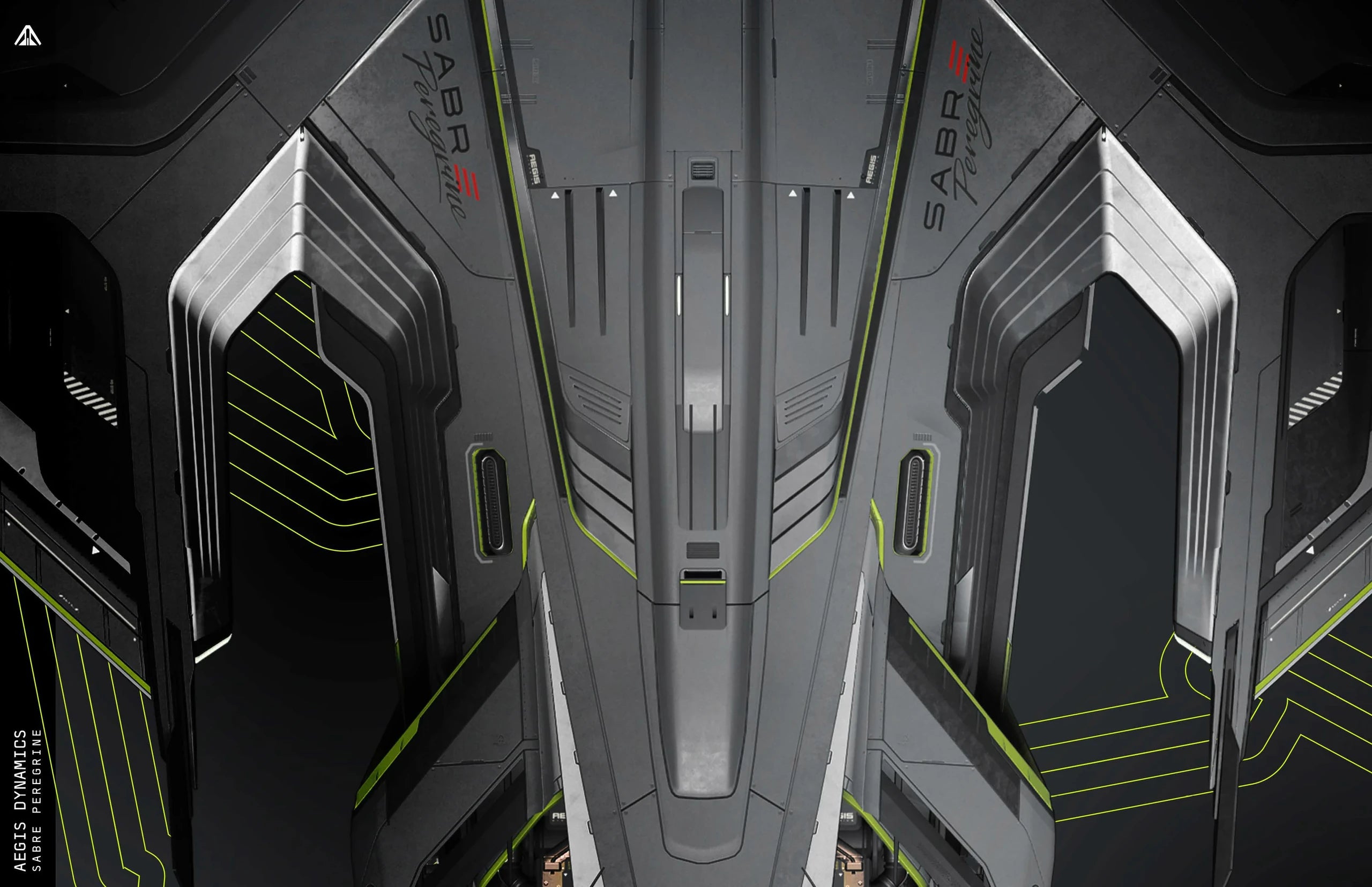 Sabre Peregrine brochure - Above zoomed in