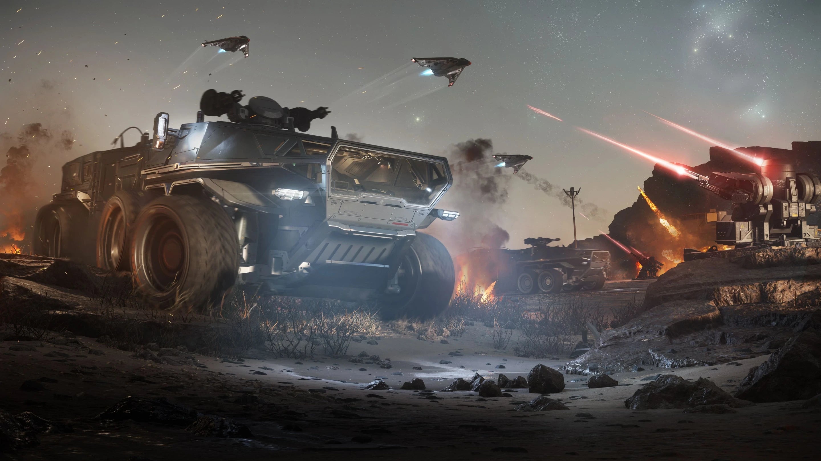Spartan attacking a compound