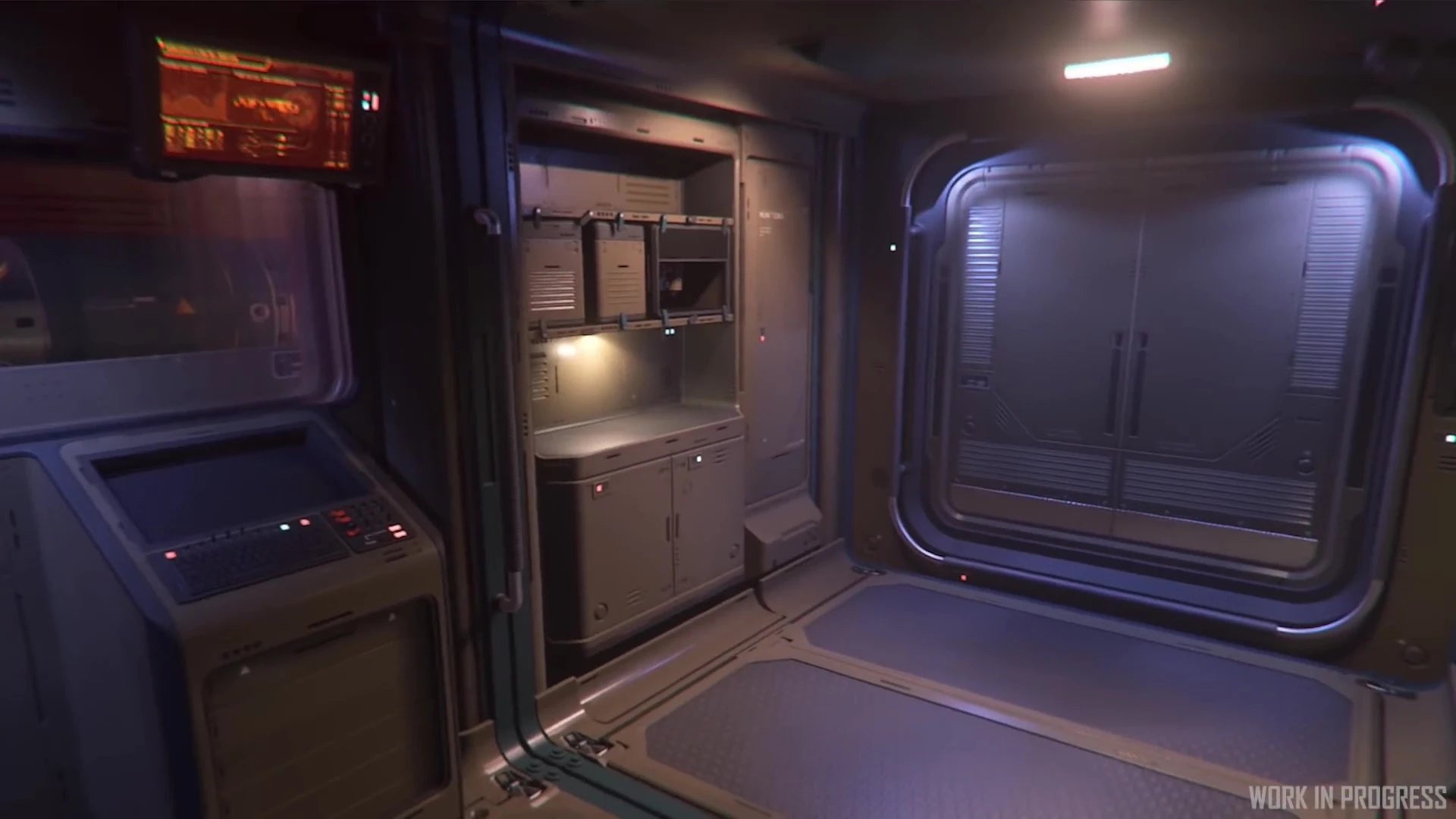 Interior of the new Vanguard Harbinger