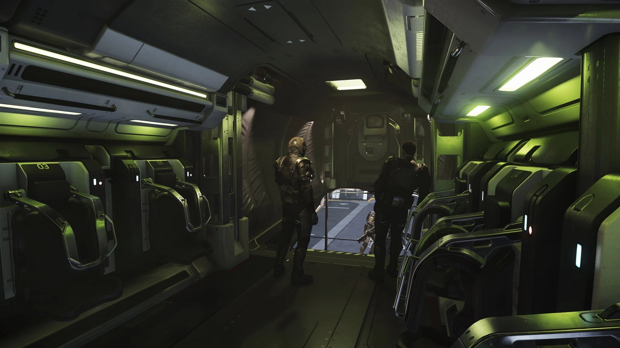 The interior of Vanguard Hoplite