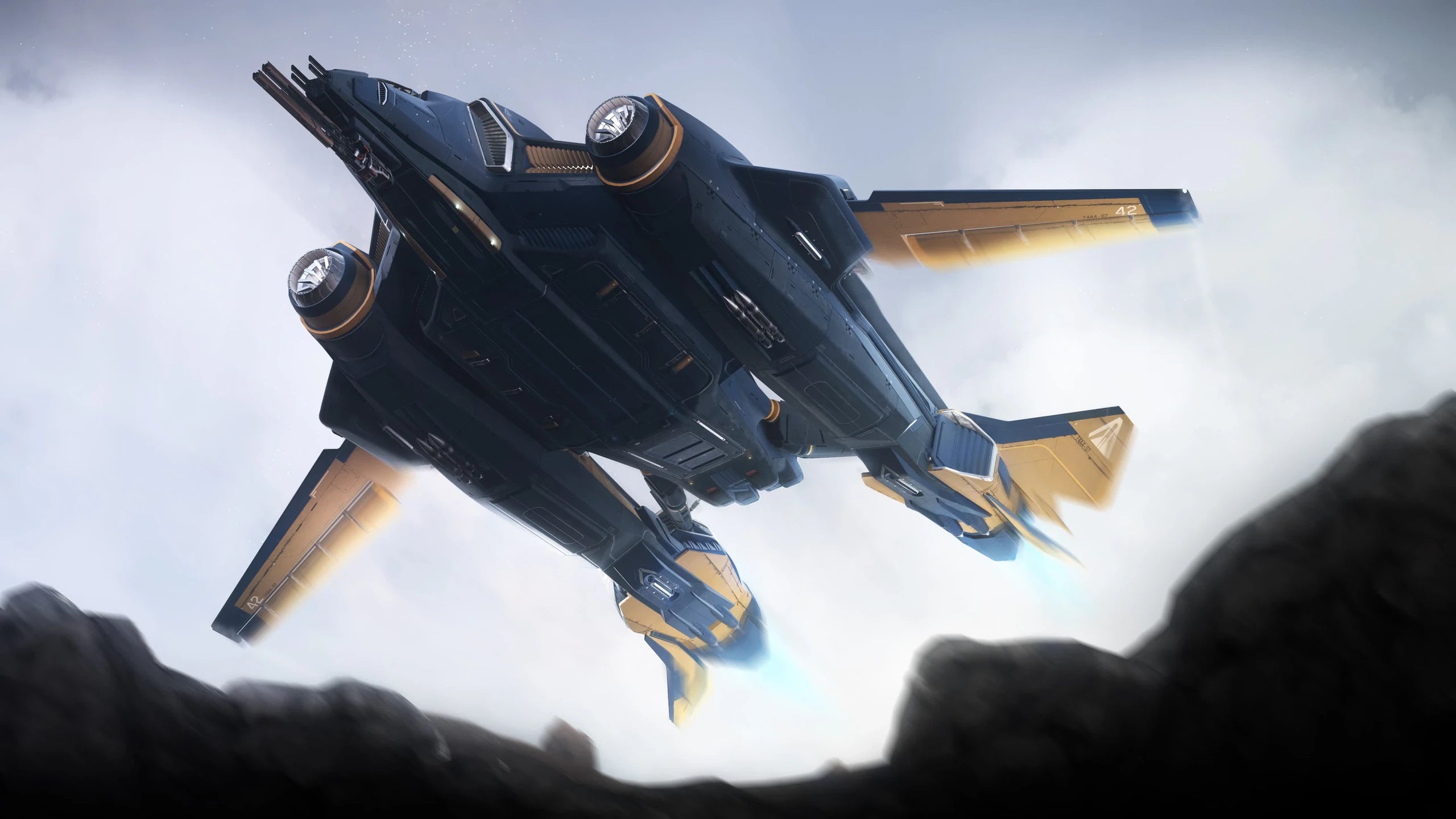 Vanguard Sentinel - Sentinel - Flying low - Below