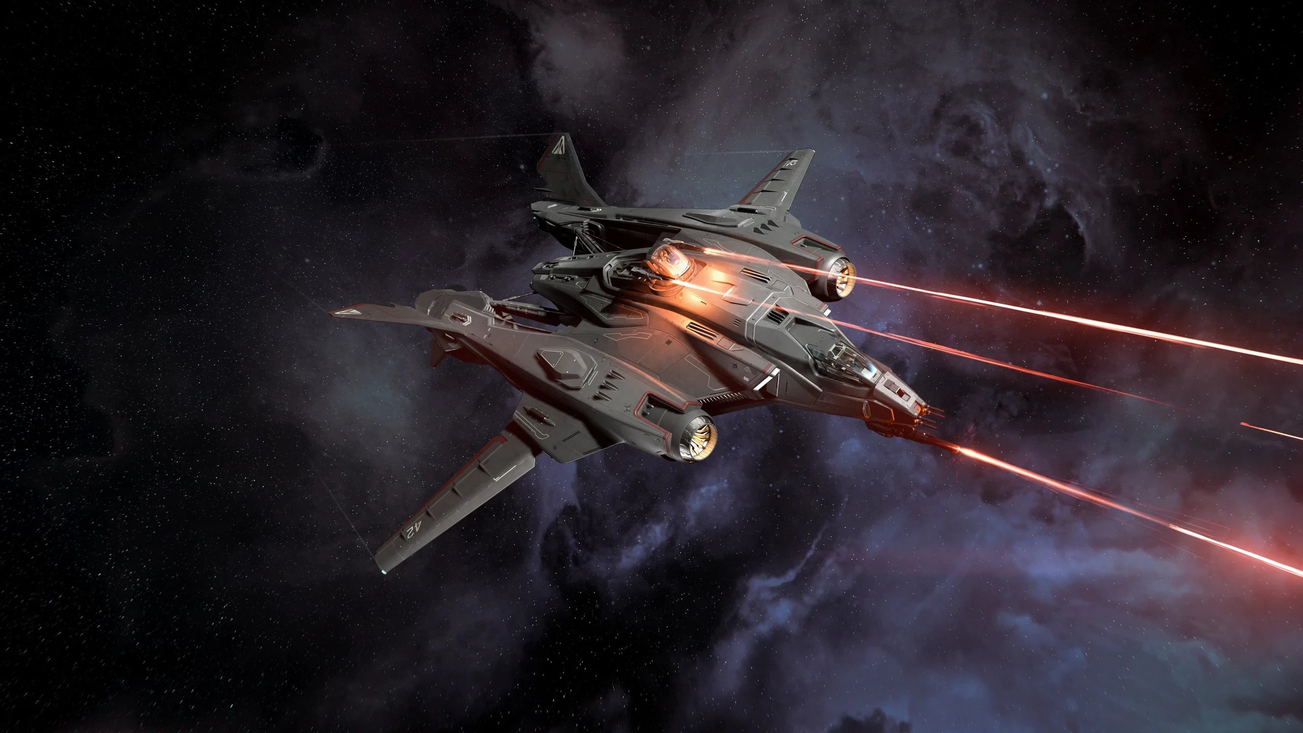 Vanguard Warden mk2 - Firing guns