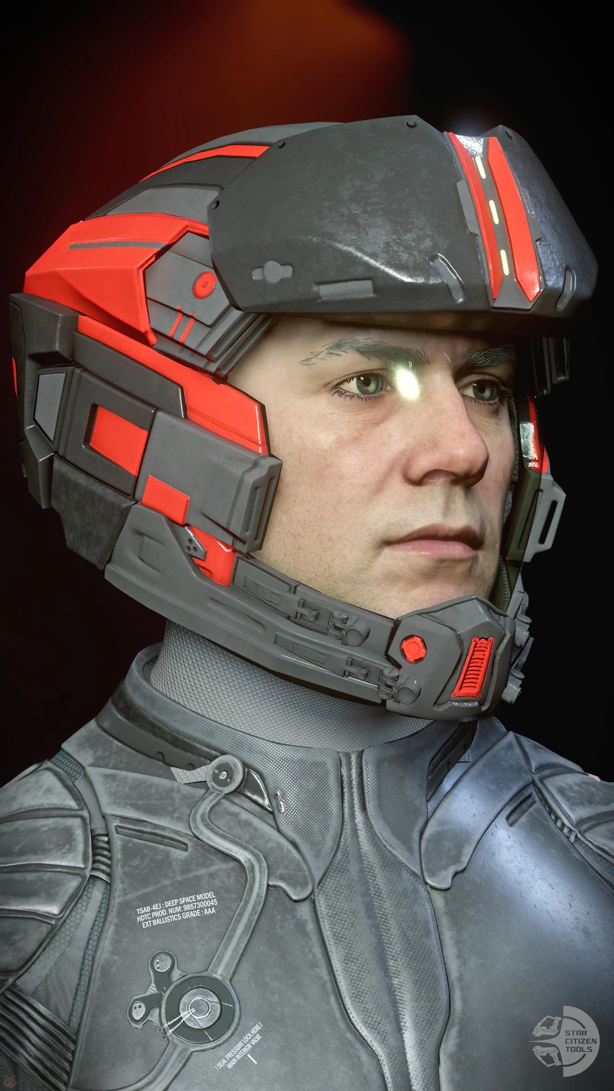 ADP-mk4 Helmet Red Alert