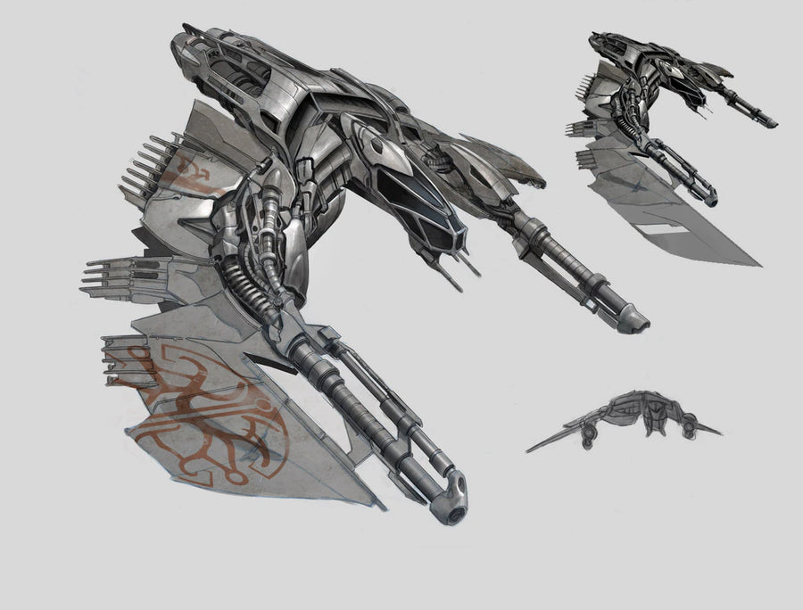 Comm-Link: Enemy Fighter Concept Art