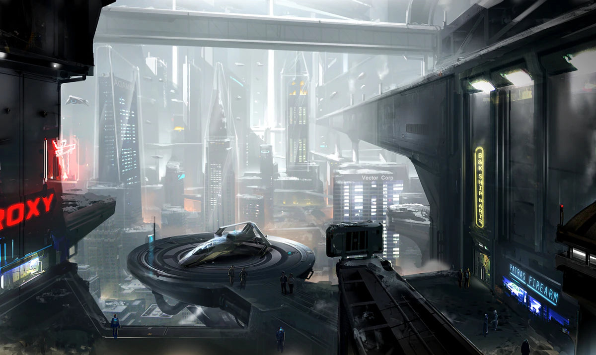 Comm-Link: New York Concept Art