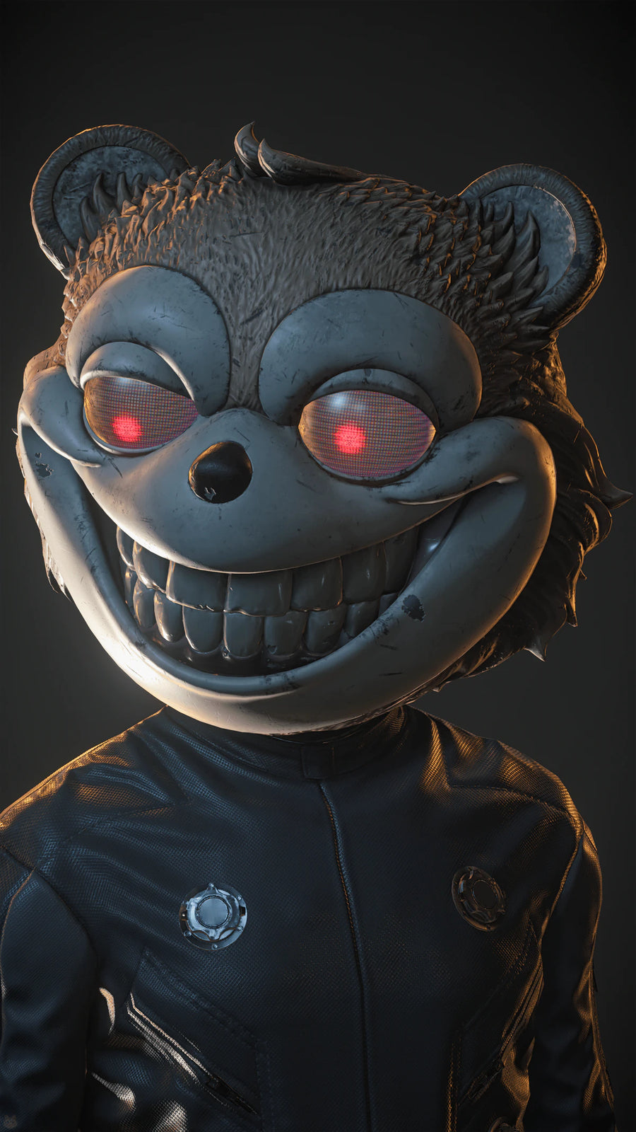 Fieldsbury Dark Bear Helmet