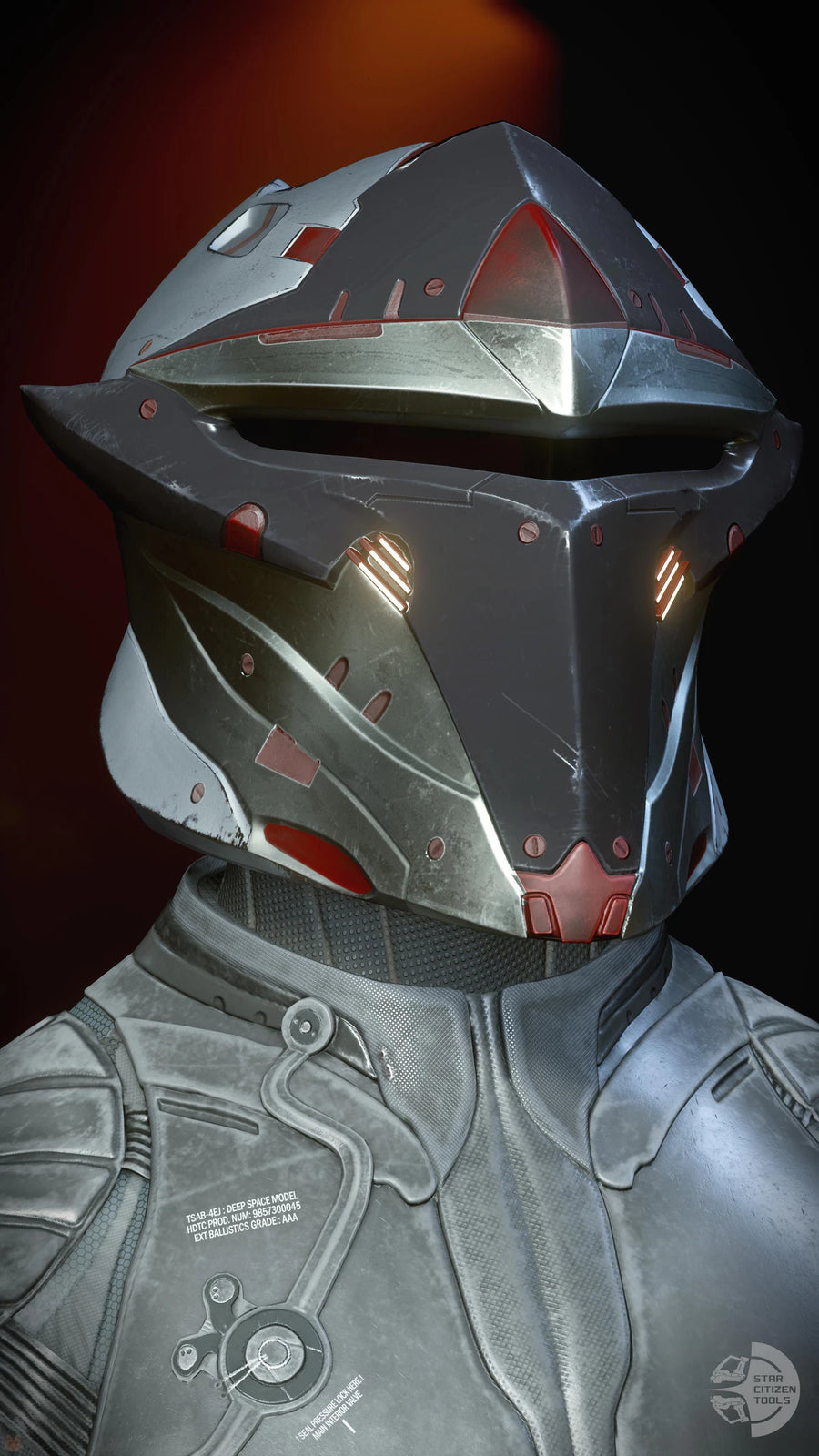 Paladin Helmet Black/Silver