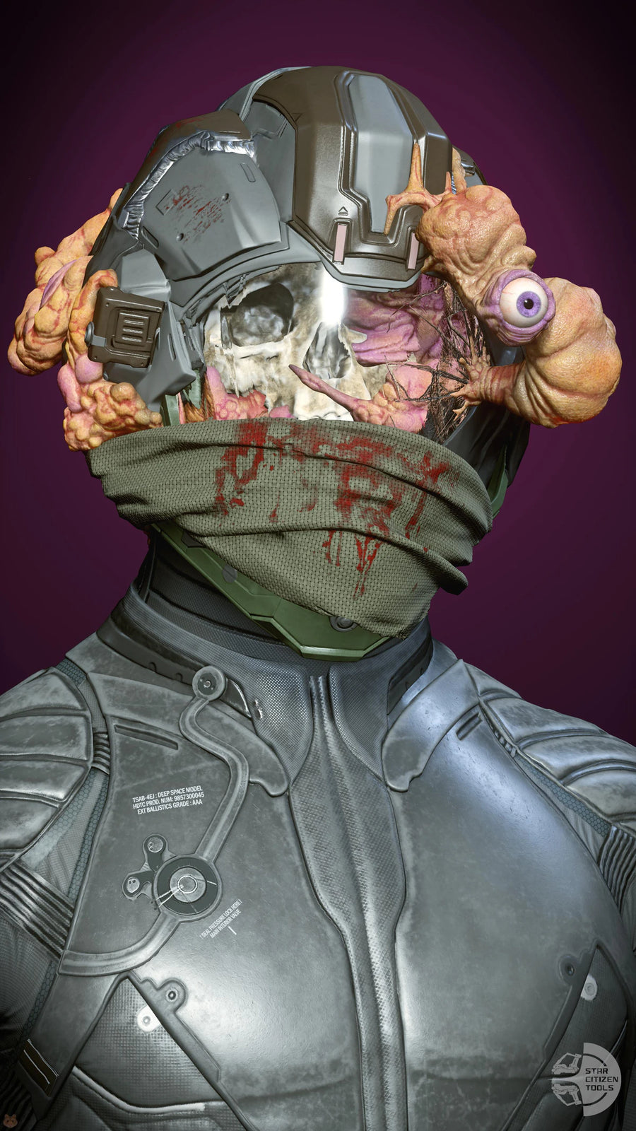 Parasite V: Dark Birth Replica Helmet