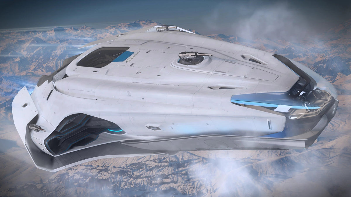 600i Explorer - 600i Flying over Microtech in Star Citizen