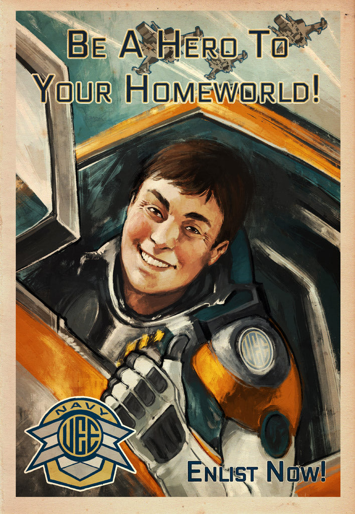 Be A Hero Poster