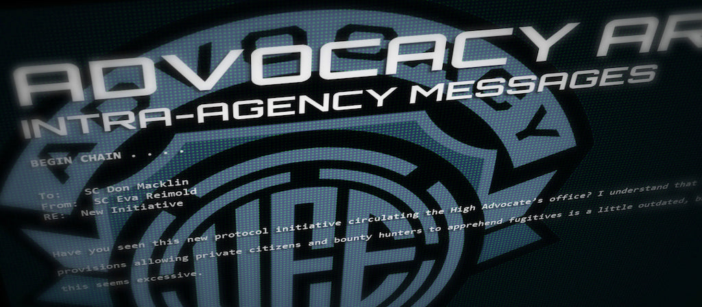 Comm-Link: Advocacy Archive - Bounties