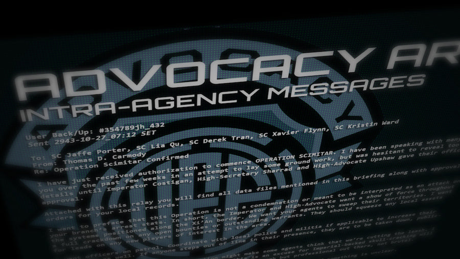 Comm-Link: Advocacy Archive - Operation Scimitar