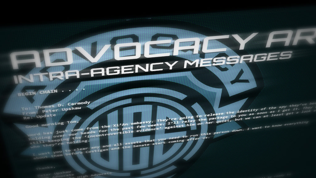 Comm-Link: Advocacy Archive - Xi’an Spy