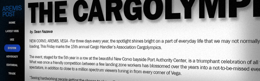 Comm-Link: AremisPost - The Cargolympics Return