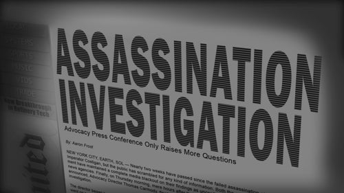 Comm-Link: New United - Assassination Investigation