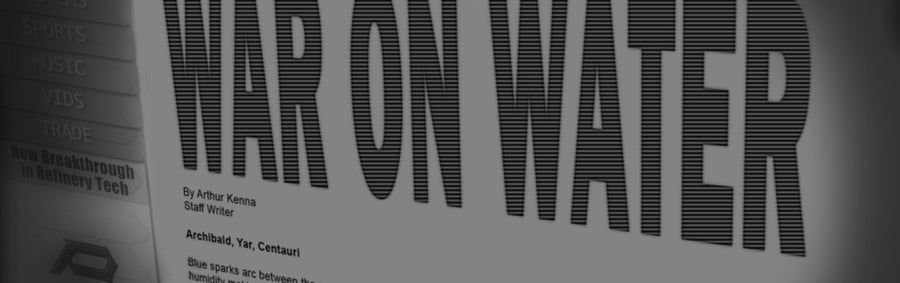 Comm-Link: New United - War on Water