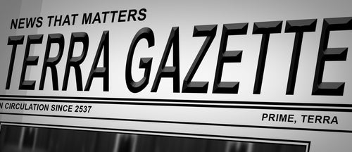 Comm-Link: Terra Gazette - Crusader Admits Crime is on the Rise