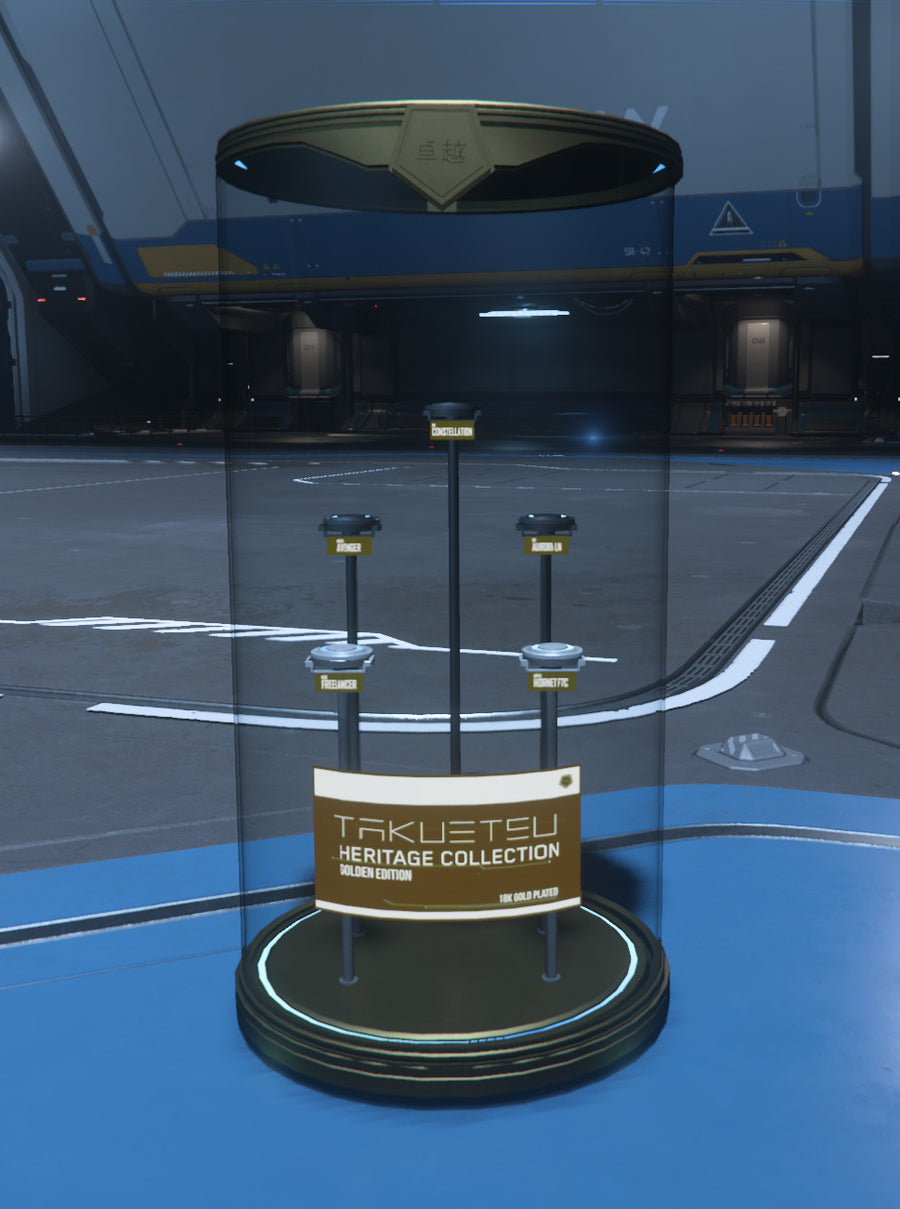 Gold Display Case