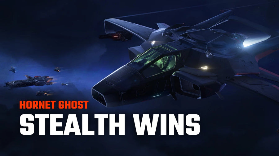 Anvil Hornet Ghost - stealthy and deadly Star Citizen fighter