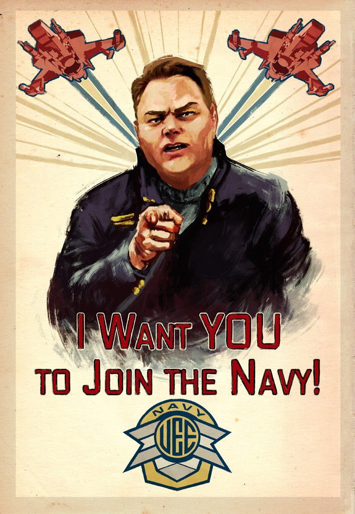 We Want You Poster