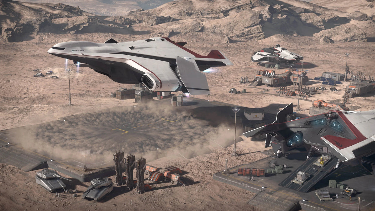 C2 Hercules - C2 Gallery Landing in Star Citizen