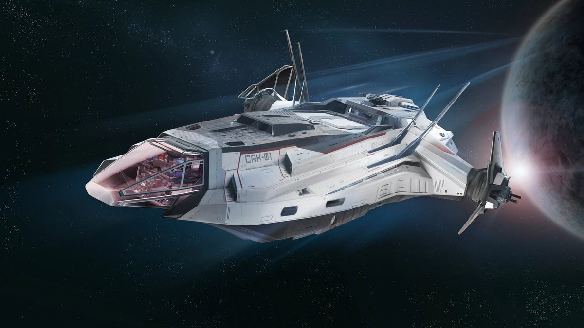 Carrack Expedition - Carrack with the Expedition livery in Star Citizen
