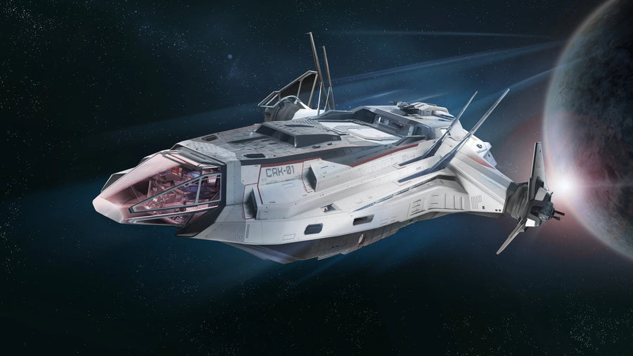 Carrack Expedition - Carrack with the Expedition livery in Star Citizen