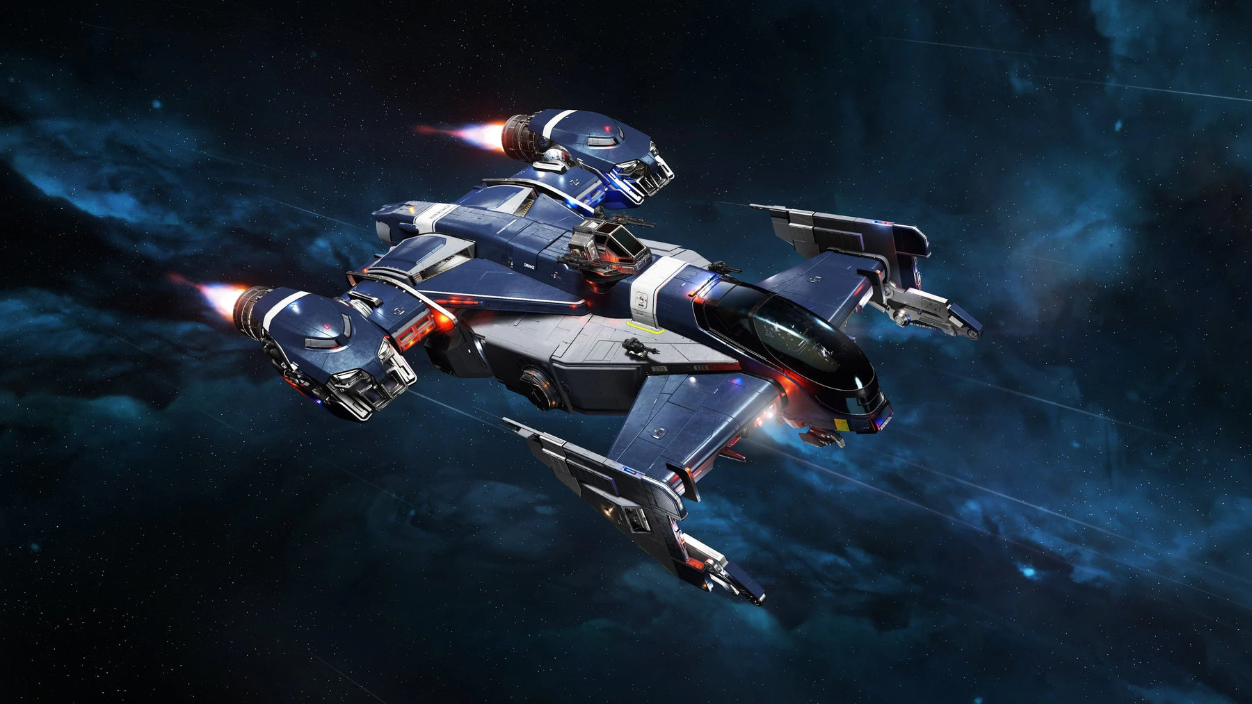 Cutlass Blue official promotional image in Star Citizen