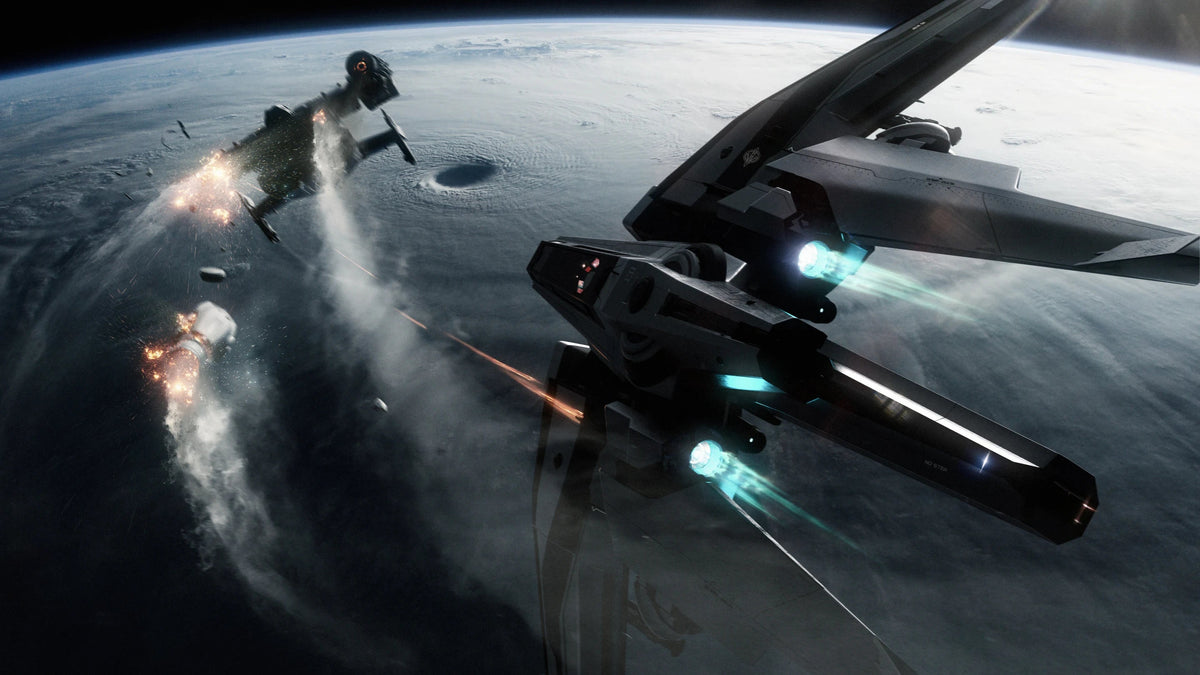 Hawk - in combat in Star Citizen