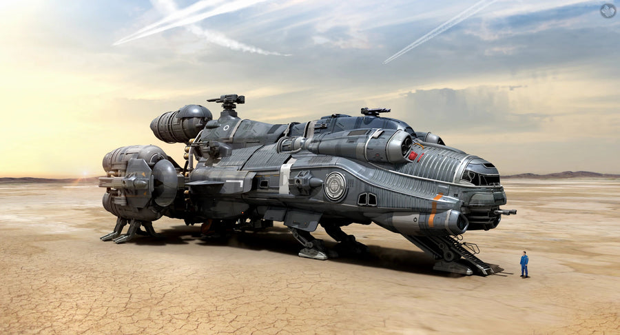 Hull C - landed in Star Citizen