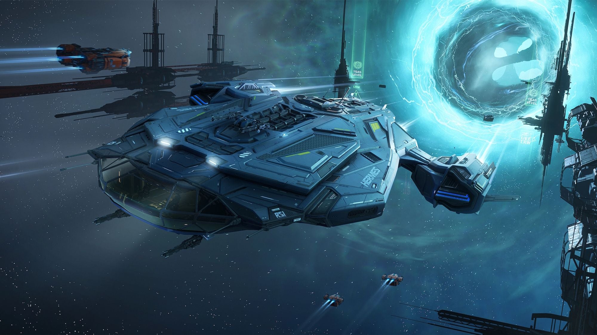 RSI Hermes – The Medium Freighter Built to Break Blockades