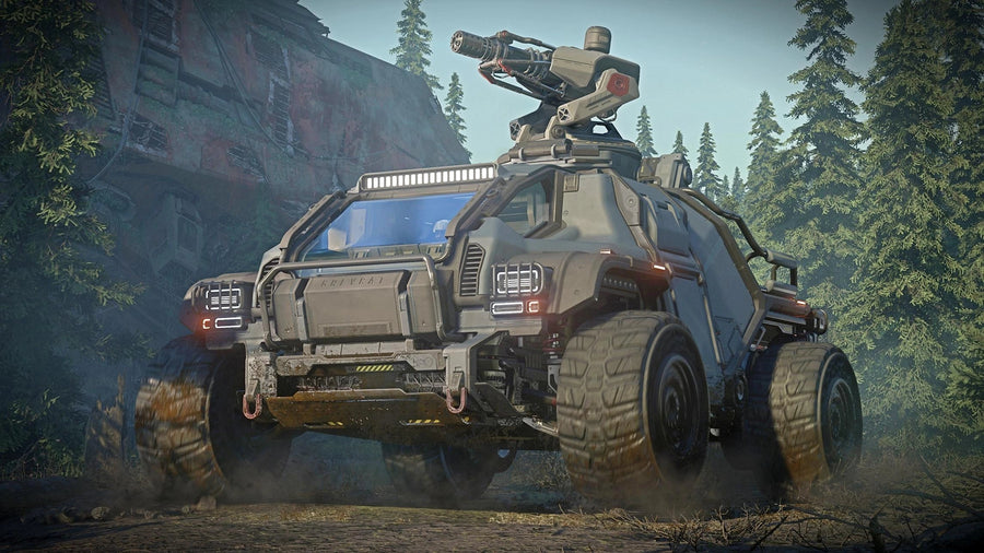 MDC - in forest beside shipreck in Star Citizen