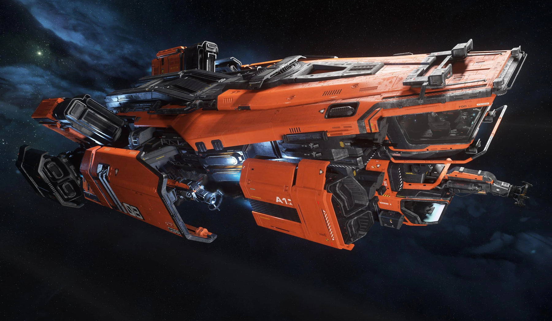 MOLE - flying through space - Isometric in Star Citizen
