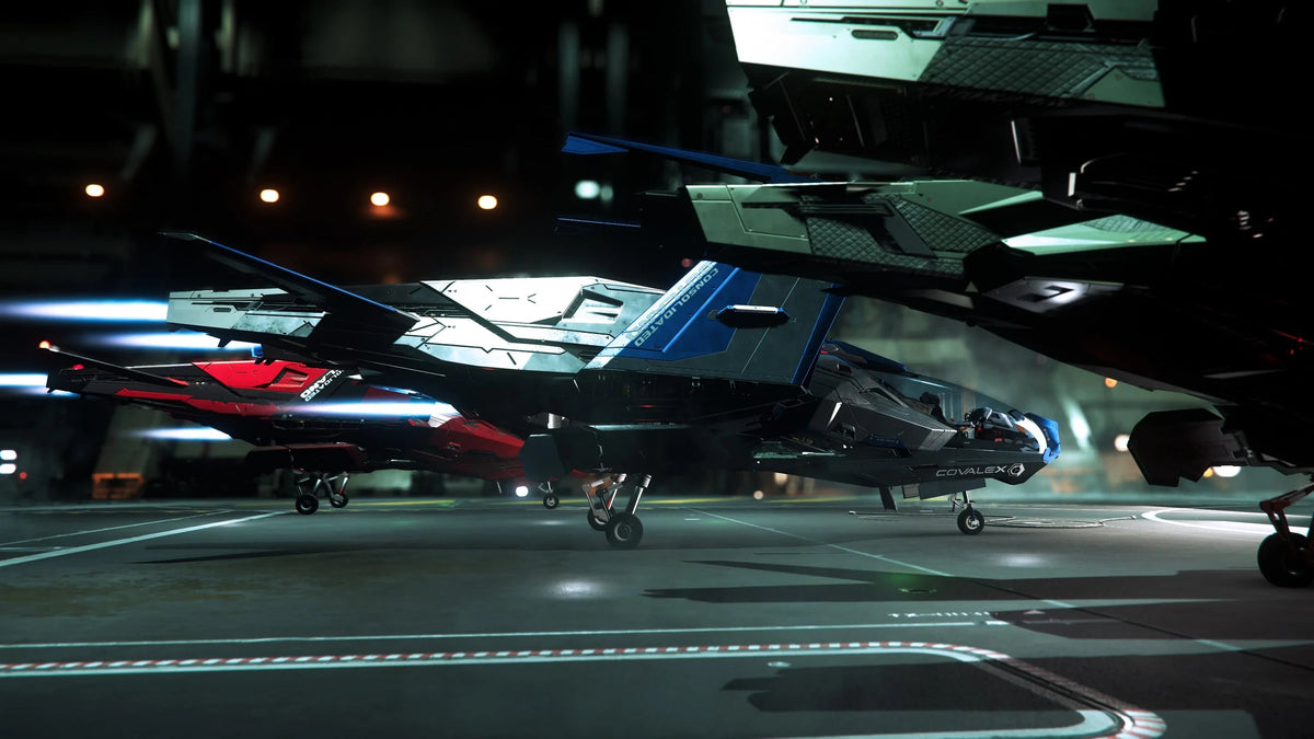Mustang Gamma - CIG updated the RSI store page picture of Mustang Gamma in Star Citizen