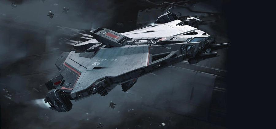 Nautilus - Deploying mines - Front Starboard in Star Citizen