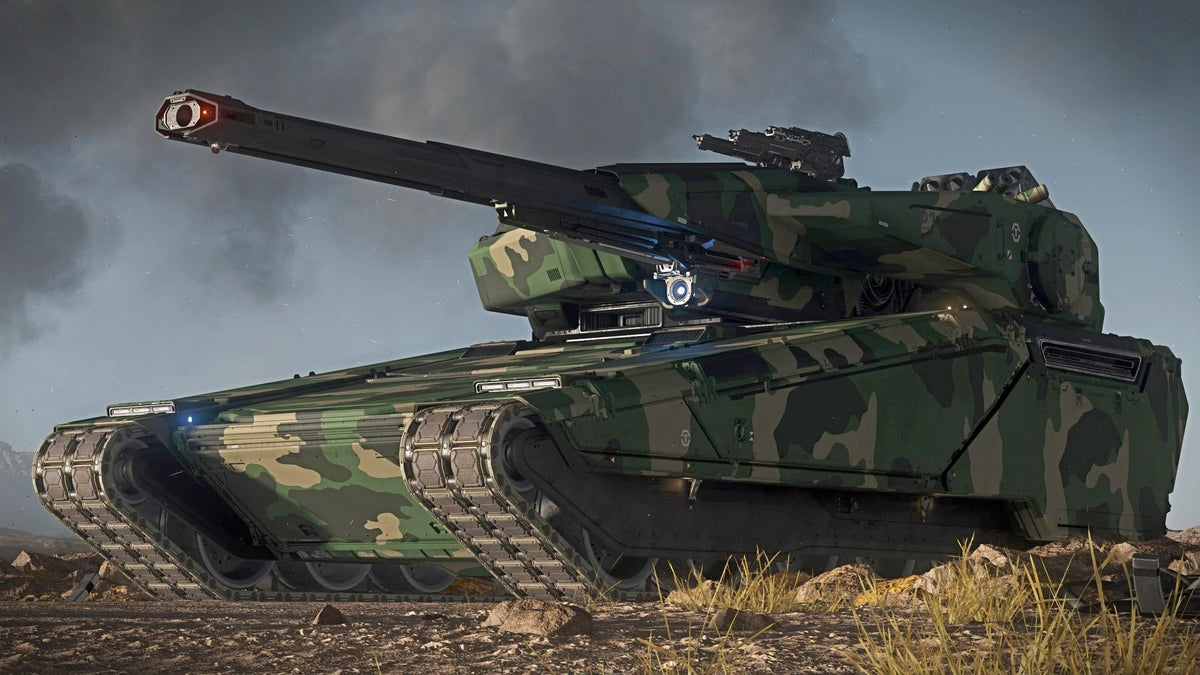 Nova Tank - Nova x2 on battlefield in Star Citizen