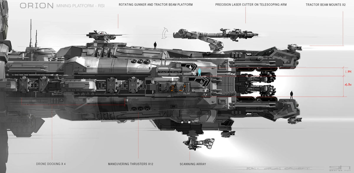 Orion - ship concept image in Star Citizen