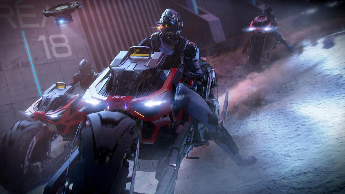 Ranger RC - Rangers RC x3 racing turning corner in Star Citizen