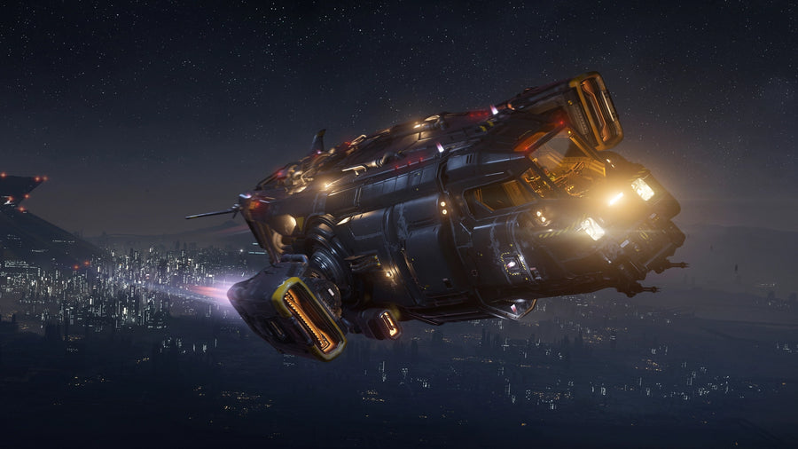 Drake Cutter travelling through space