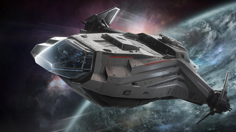 Anvil Carrack in space