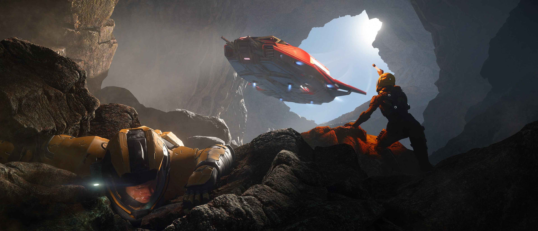 Star Citizen Pisces C8R rescuing people
