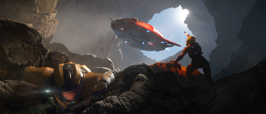 Star Citizen Pisces C8R rescuing people