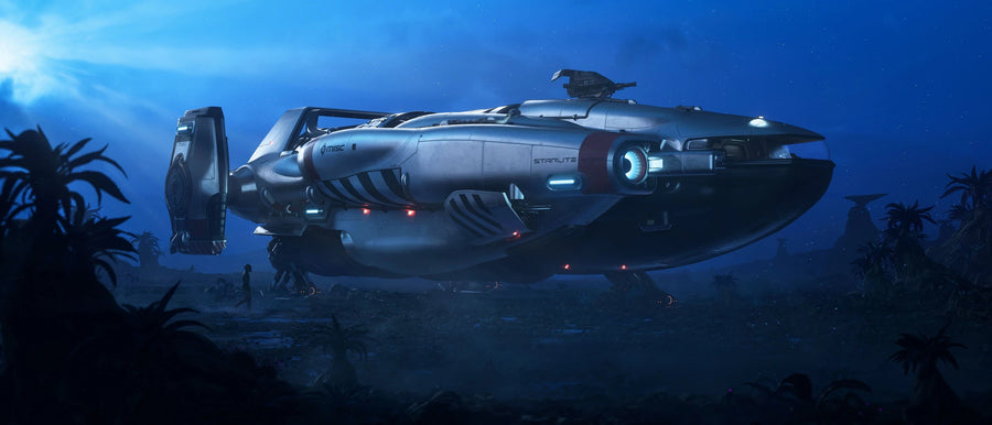 Starlite - landed on Pyro 1 in Star Citizen
